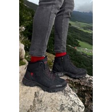 Jagulep Erkek Günlük Outdoor Kışlık Büyük Spor&bot Ayakkabı