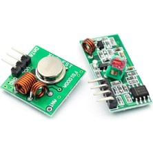 433MHZ Rf Alıcı Verici Modülleri Kablosuz Haberleşme Kumanda