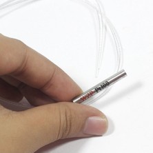 PT100 Platinyum Isı Sıcaklık Sensörü 100CM Su Geçirmez -200C To 450C Metal Koruyucu Dalgıç Prob
