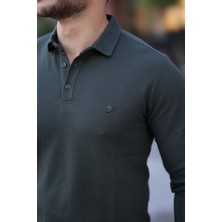 Edenbergs Uzun Kollu Polo Yaka Tişört