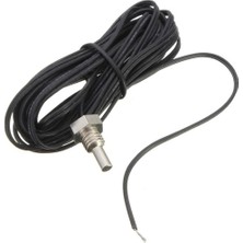 100CM Kablolu M8 Dişli Montaj Tip Su Geçirmez 10K Ntc Sensör Kolay Montaj Isı Sıcaklık Prob