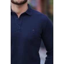 Edenbergs Uzun Kollu Polo Yaka Tişört