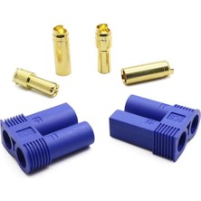 Ec5 Dişi Erkek Konnektör Çifti 5mm Altın Banana Tip 100A Rc Lipo Pil Batarya Akü Bağlantı Soketi