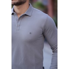 Edenbergs Uzun Kollu Polo Yaka Tişört