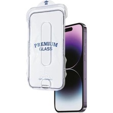 Oxo Aksesuar Apple iPhone 11 Pro Şeffaf Ekran Koruyucu Anti-Static Kurulum Aparatlı 9h Temperli Kırılmaz