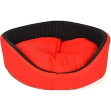 Mediterian Yumuşak ve Rahat Kedi Yatağı, 45/48 cm Çap, Konforlu ve Şık Tasarım