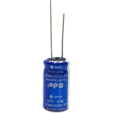 80F 3.8V 3A Süpercap 10X20MM Dıp Süper Kapasitör Enerji Depolama Güneş Rüzgar Akü Batarya Güç