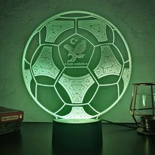 Lerad-Lazer Art Kartal Figürlü Top Kişiye Özel Gece LED Lambası.16 Renk + Dokunmatik ve Uzaktan Kumandalı Işık.  Olarak Mükemmeldir.