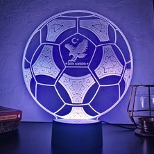 Lerad-Lazer Art Kartal Figürlü Top Kişiye Özel Gece LED Lambası.16 Renk + Dokunmatik ve Uzaktan Kumandalı Işık.  Olarak Mükemmeldir.