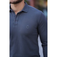 Edenbergs Uzun Kollu Polo Yaka Tişört