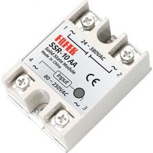 SSR-10AA Ssr Röle 10A Ac 24-380V Tek Fazlı Solid State Röle Elektronik Anahtar Termostat Resiztans