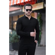 Edenbergs Uzun Kollu Polo Yaka Tişört