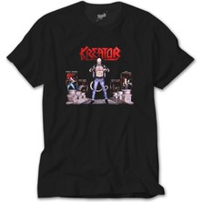 Z Zeplin Kreator Terrible Certaint Siyah Tişört