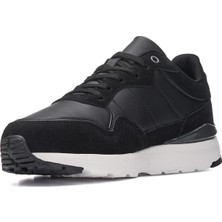 Volis Erkek Siyah Sneaker & Spor Ayakkabı, Günlük Kullanım, Hafızalı Iç Taban Volis 23547
