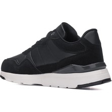 Volis Erkek Siyah Sneaker & Spor Ayakkabı, Günlük Kullanım, Hafızalı Iç Taban Volis 23547