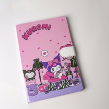 Piraye Gift Sanrio Kuromi Çizgili  Defter