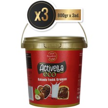 Activella Kakaolu Fındık Kreması 800 gr x 3