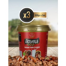 Activella Kakaolu Fındık Kreması 800 gr x 3