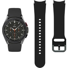 Redmud Teknoloji Samsung Galaxy Watch 6 Classic 47MM ile Uyumlu Kordon Kavis Tasarımlı Silikon Kayış