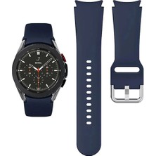 Redmud Teknoloji Samsung Galaxy Watch 7  44 mm ile Uyumlu Kordon Kavis Tasarımlı Silikon Kayış