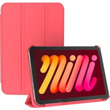 Dgplz Store Pc 3 Katlanır Tutucu Tablet Deri Kılıf iPad Mini 2024 / Mini 6 Için (Yurt Dışından)