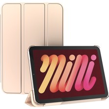 Dgplz Store Pc 3 Katlanır Tutucu Tablet Deri Kılıf iPad Mini 2024 / Mini 6 Için (Yurt Dışından)