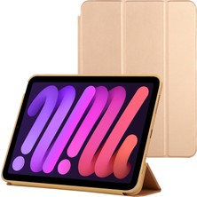 Dgplz Store iPad Mini 6 Için 3'lü Akıllı Deri Kılıf (Yurt Dışından)