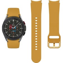 Redmud Teknoloji Samsung Galaxy Watch 6 Classic 43MM ile Uyumlu Kordon Kavis Tasarımlı Silikon Kayış