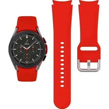Redmud Teknoloji Samsung Galaxy Watch 6  44MM ile Uyumlu Kordon Orijinal Kavis Tasarımlı Silikon Kayış