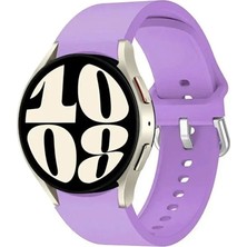 Redmud Teknoloji Samsung Galaxy Watch 4 5 Pro 6 7 Seri 40 44MM Classic 42 43 45 46 47MM Uyumlu Kavisli Silikon Kayış