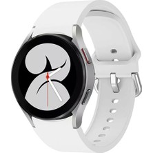 Redmud Teknoloji Samsung Galaxy Watch 7  44 mm ile Uyumlu Kordon Kavis Tasarımlı Silikon Kayış