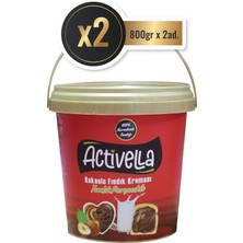 Activella Kakaolu Fındık Kreması Parçacıklı 800 gr x 2