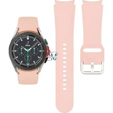 Redmud Teknoloji Samsung Galaxy Watch 7  40 mm ile Uyumlu Kordon Kavis Tasarımlı Silikon Kayış