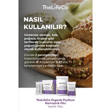 TheLifeCo Organik Psyllium - Karnıyarık Otu İçecek Tozu 4g x 7 Adet Şase