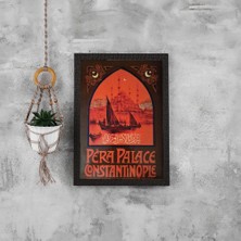 Light Rock Image Poster: Pera Palace Constantinople Retro Tasarım Gemi, POSTER001