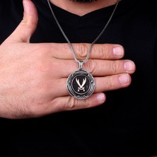 Tesbih Sepetim 925 Ayar Gümüş Hz Ali Kılıcı Model Kolye