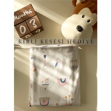 Ozz Baby Flanel (pazen)Nevresim Takımı Desenli, Fermuarlı, %100 flanel Pamuk , 100X150 Bebek Nevresim Takımı