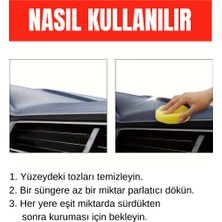 Apex Oto Torpido Parlatıcı Süt,  Plastik Aksam Yenileyici ve  Araba Göğüs Parlatıcı 5kg