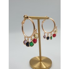 Renkli Shakira Küpe