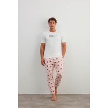 Erkek Pamuklu Cepli Uzun Pijama Altı