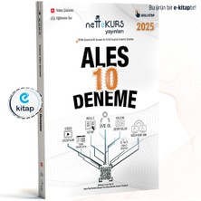 Nettekurs Yayınları ALES Video Çözümlü Akıllı 10 Deneme E-Kitap