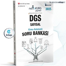 Nettekurs Yayınları DGS Sayısal Konu Anlatımlı Akıllı Soru Bankası E-Kitap