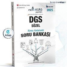 Nettekurs Yayınları Dgs Sözel Konu Anlatımlı Akıllı Soru Bankası E-Kitap