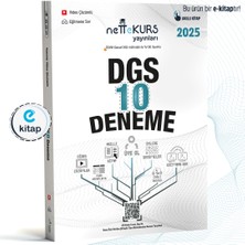 Nettekurs Yayınları DGS Video Çözümlü Akıllı 10 Deneme E-Kitap