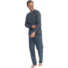 U.S. Polo Assn. Uzun Kol Erkek Pijama Takım 18849