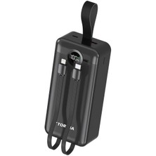 Torima TRM-1035 Siyah 30000MAH 2 Çıkışlı Taşınabilir Hızlı Şarj Dijital Göstergeli Powerbank