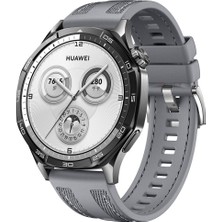 Sneezy Huawei Watch Gt3 46MM Gt3 Pro Gt3 Se ile Uyumlu Metal Tokalı Dikiş Detaylı Şık Dokuma Silikon Kordon