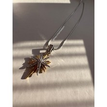 Chameleon Taşlı Kuzey Yıldızı Çelik Kolye