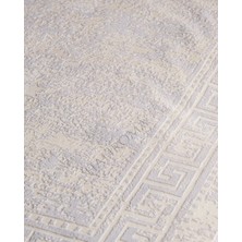 Halı Roma Ipek Bambu White-Cream