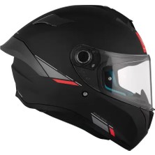 mt Helmets Targo S Mat Siyah Full Face Kask